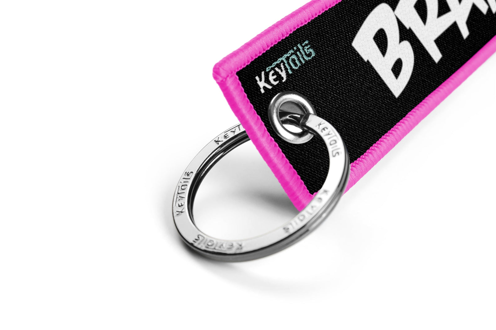 BRAAAP! Keychain, Key Tag - Pink