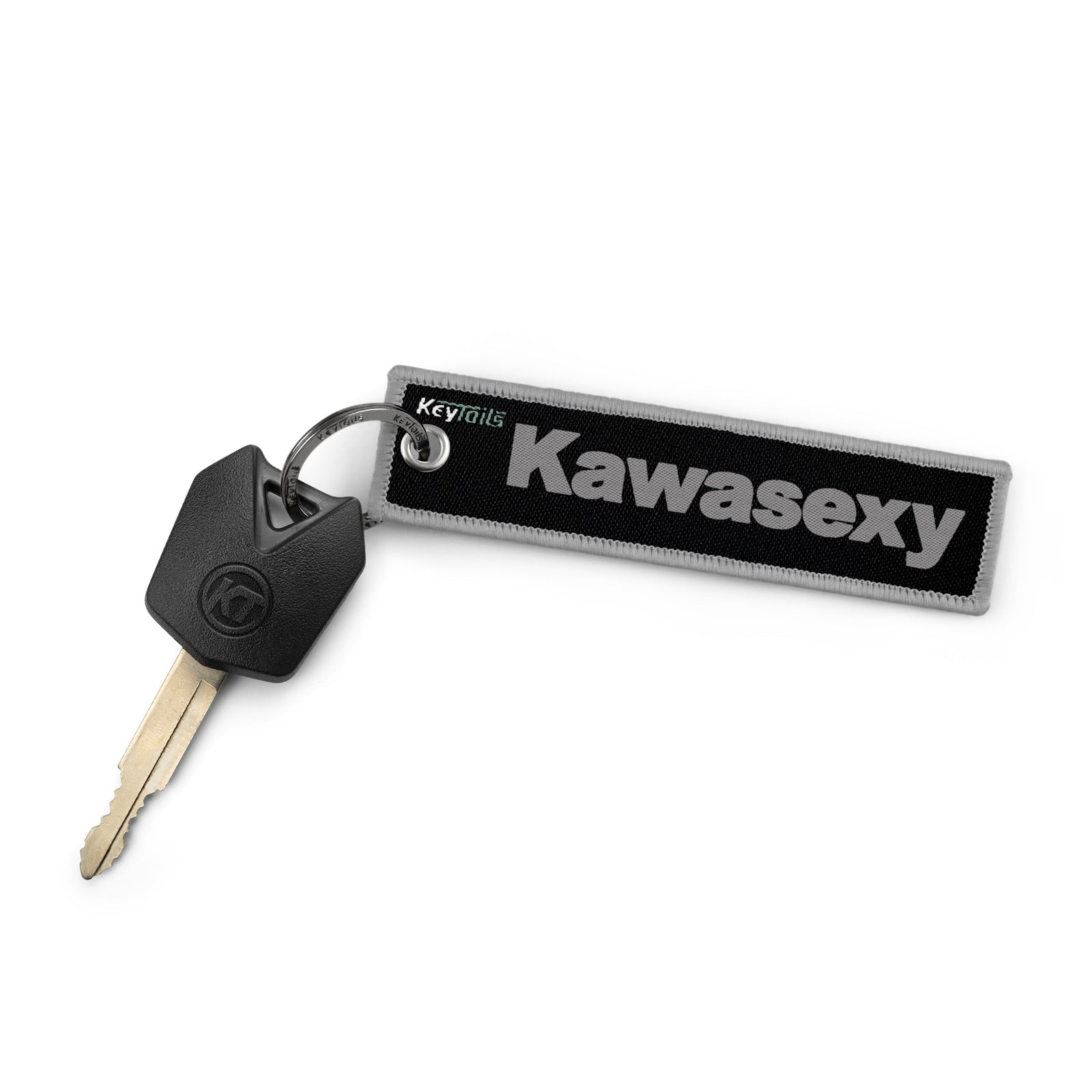 Kawasexy Keychain, Key Tag - Gray