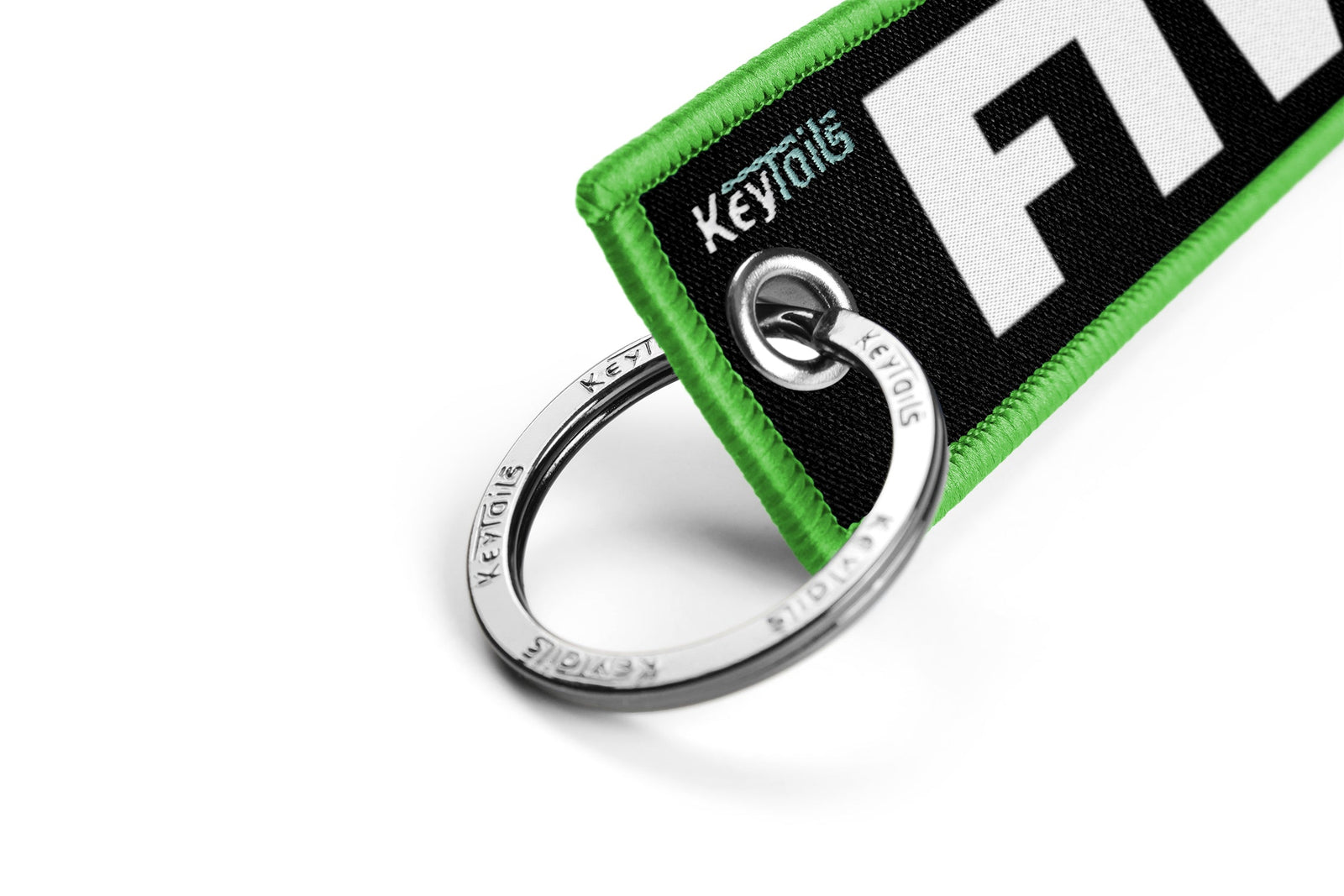 FTW [For The Win] Keychain, Key Tag - Green
