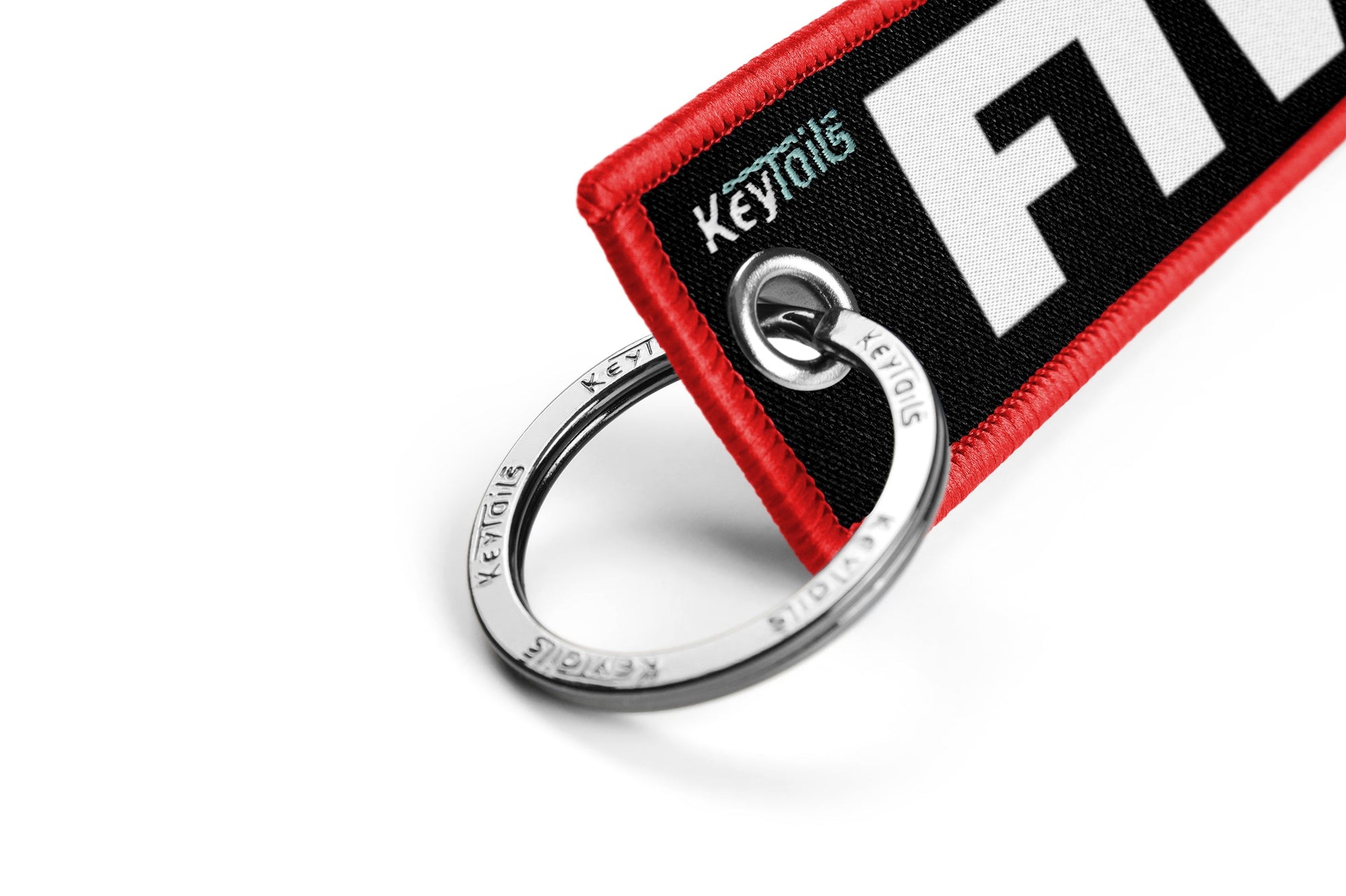 FTW [For The Win] Keychain, Key Tag - Red