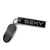 Sexy Keychain, Key Tag - Gray
