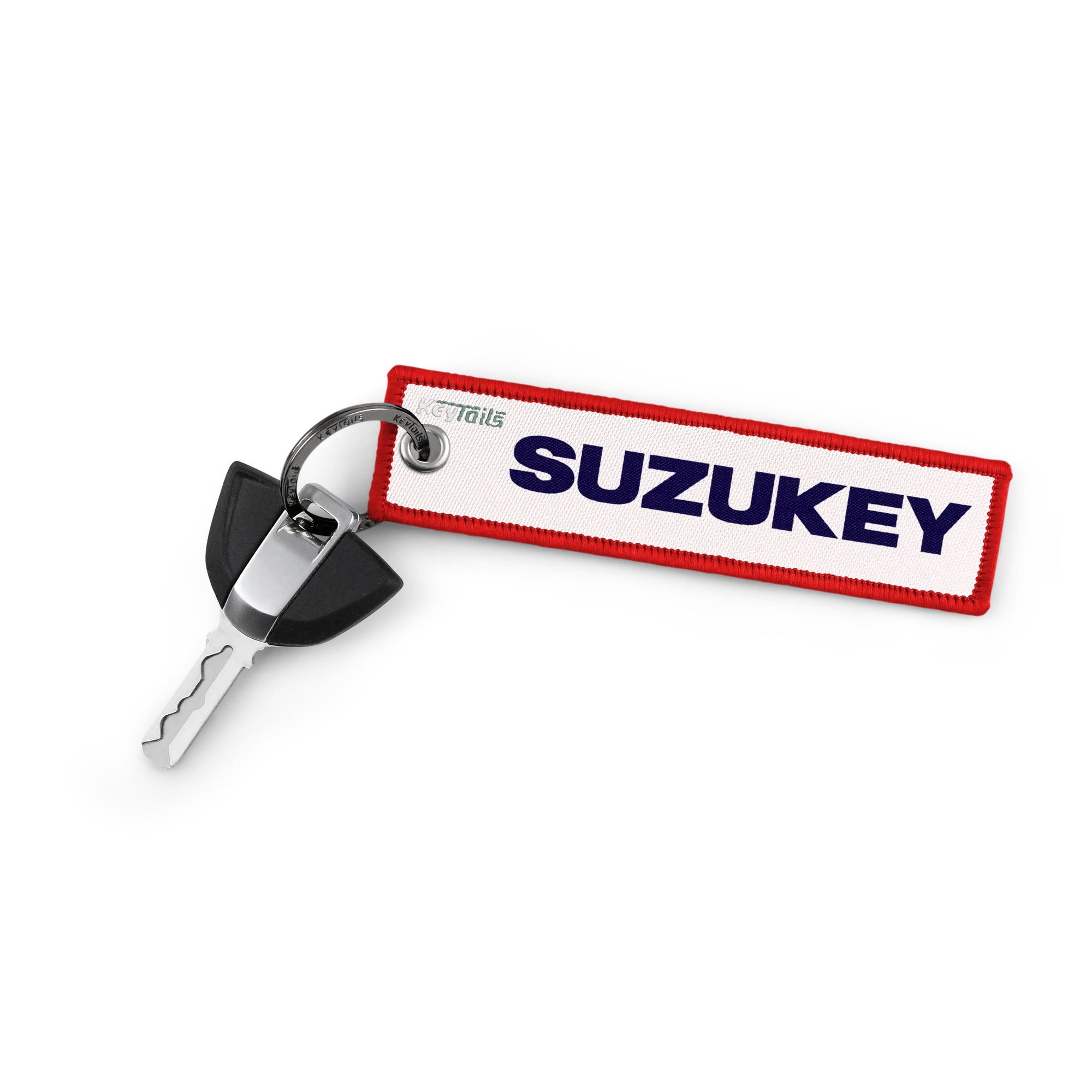 SUZUKEY Keychain, Key Tag - Red