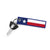 Texas Flag Keychain, Key Tag - Blue