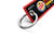 Wheelie King Keychain, Key Tag - Red
